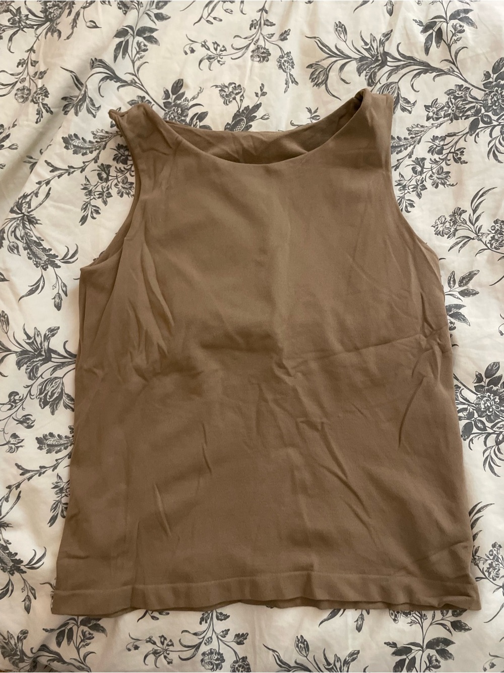 Free People Ribbed Tank Top - Brown - Picture 4 of 4